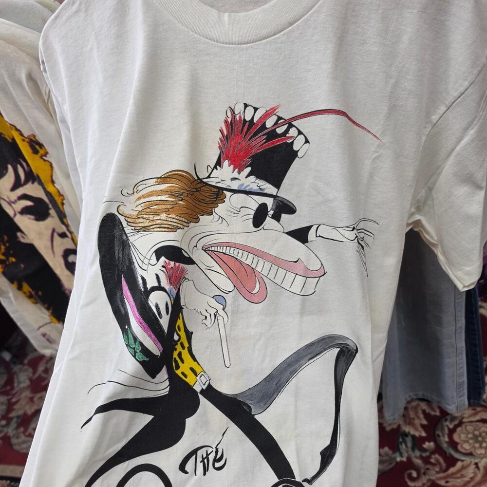Vintage 1994 Rolling Stones Voodoo Lounge Brockum Tour T Shirt USA